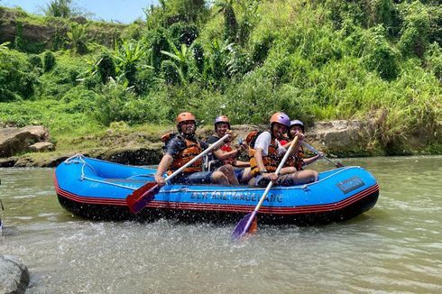 Sensasi Wisata Alam, Rafting di Sungai Elo Magelang