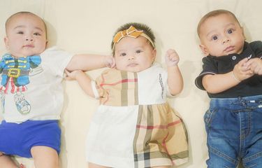 Keseruan di Balik Layar Pemotretan Rayyanza, Ameena, dan Baby El ...