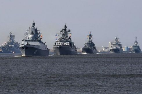 Perdana, Kapal Perang Rusia dan China Gelar Patroli Bersama di Pasifik