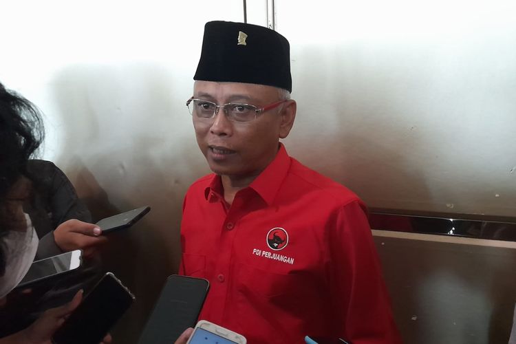 Wakil Sekretaris Jenderal DPP PDI-P Arif Wibowo di Grand Paragon, Jakarta, Selasa (14/6/2022)