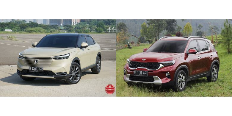 Honda HR-V dan Kia Sonet