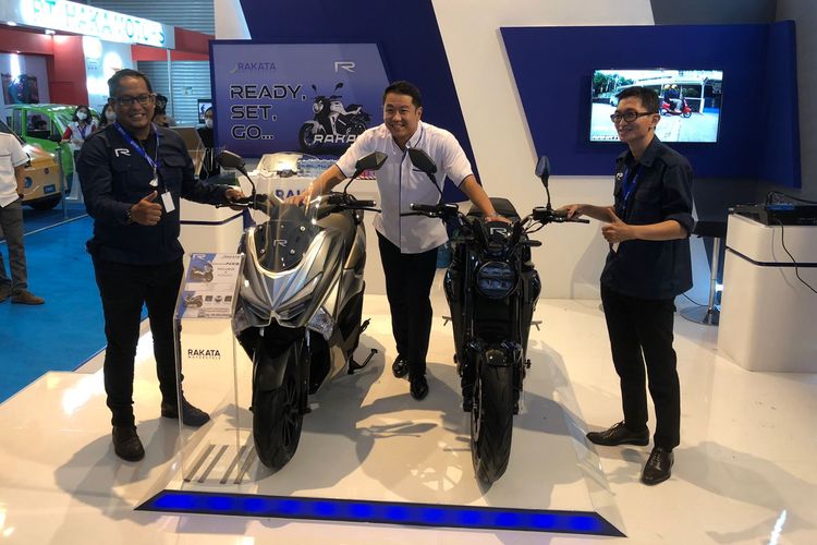 Motor listrik baru Rakata Motorcycle