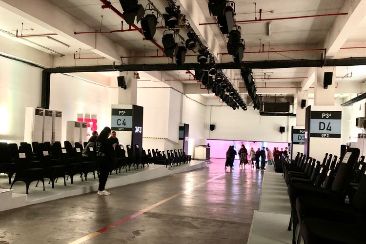 Area parkir mal Kelapa Gading 5 jadi panggung catwalk JF3 Fashion Festival 2023