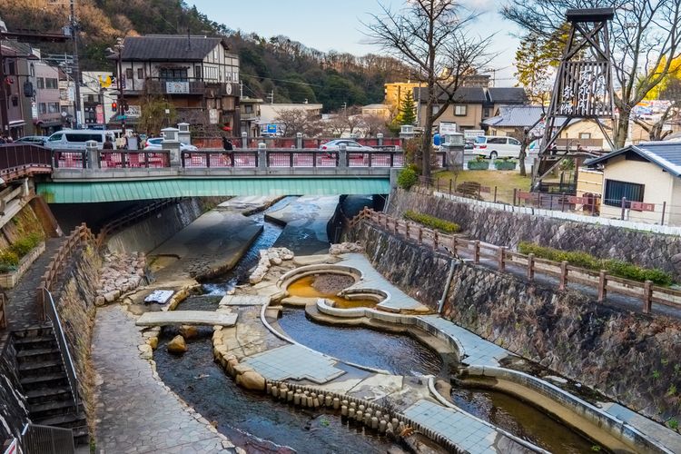 Ilustrasi Arima Onsen