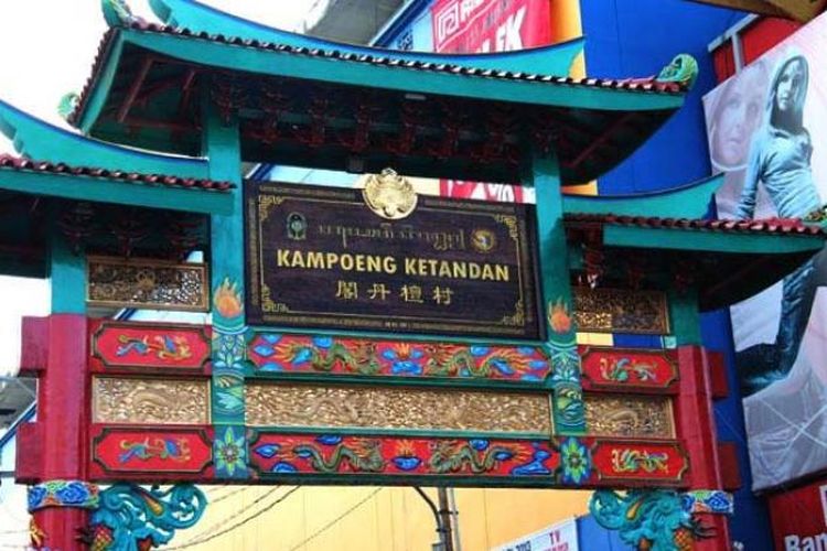 Kampung Ketandan,  daerah Pecinan di Kota Yogyakarta.