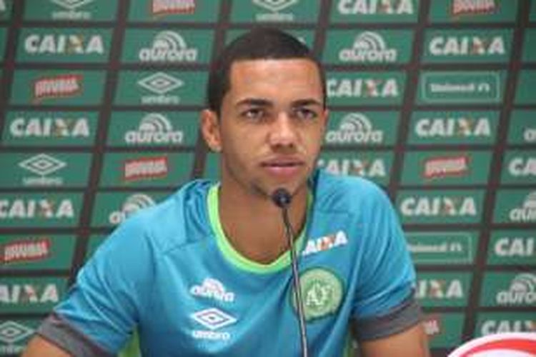 Striker Chapecoense, Tiao da Rocha Vieira alias Tiaguinho.