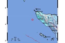 Gempa M 5,9 Guncang Aceh, Terasa Kuat di Aceh Jaya dan Meulaboh