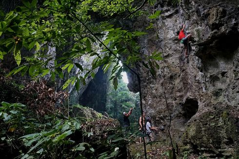 Tebing Kuta Lingkung, Potensi Wisata Baru di Kawasan Karst Klapanunggal