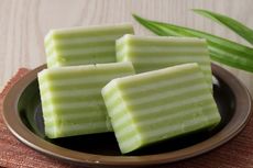 Resep Kue Lapis Tepung Beras dan Kanji, Lembut tetapi Mudah Dipotong