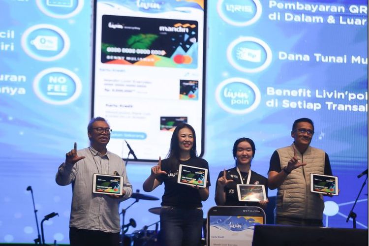 Bank Mandiri bekerja sama dengan Mastercard Indonesia untuk meluncurkan Kartu Kredit Virtual Livin? Everyday. 