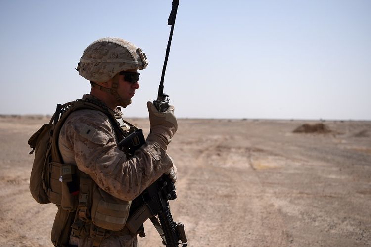 Personel tentara AS di Afghanistan.