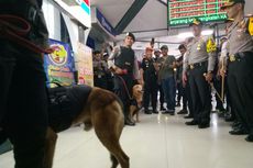 Antisipasi Pemudik Bawa Narkoba, Polisi Siagakan Metal Detector dan K9 di Stasiun KA