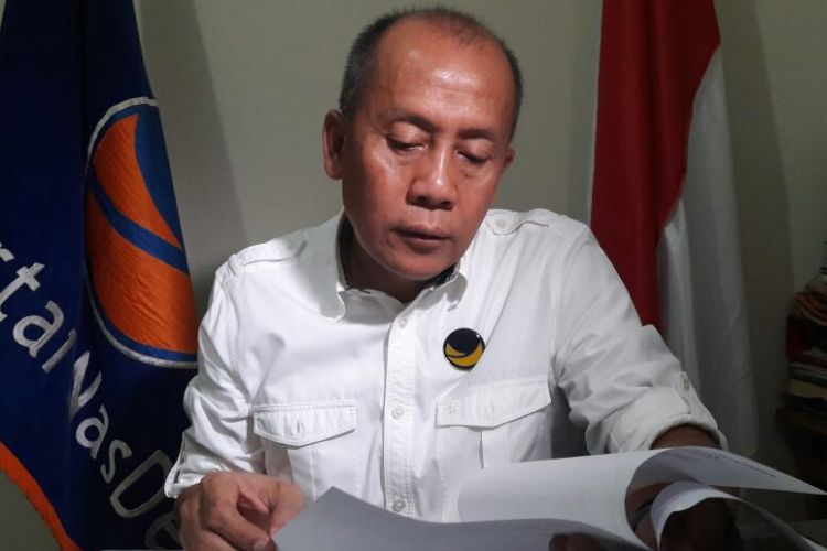 Ketua Dewan Perwakilan Wilayah (DPW) Jawa Barat Partai Nasdem Saan Mustopa