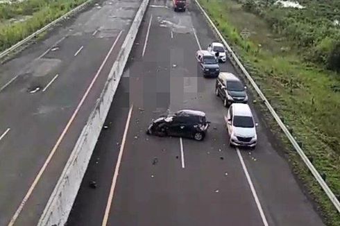 Usai Kecelakaan Maut, Jalan Berlubang di Tol Kayu Agung-Palembang Diperbaiki