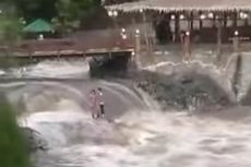 Viral Video 2 Orang Terjebak Banjir Bandang di Curug Bayan Banyumas, Ini Penjelasan Polisi