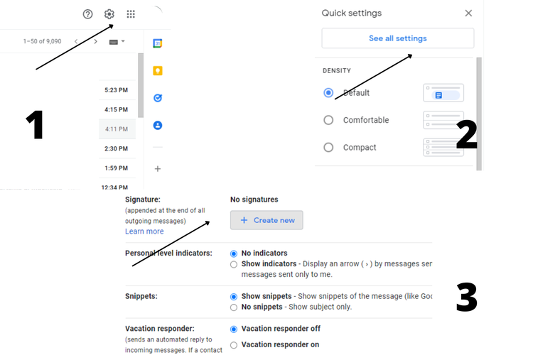 Cara Membuat Tanda Tangan Gmail lewat PC, Android, dan iPhone
