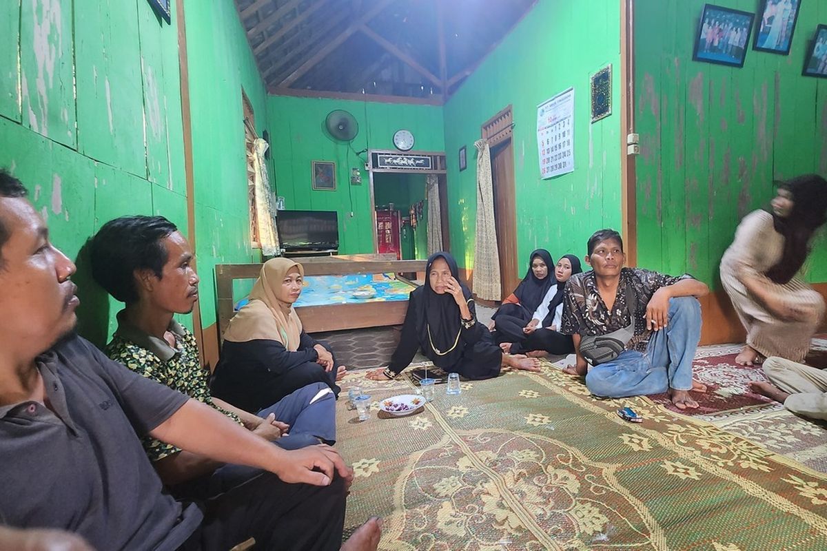 Suasana rumah Angga Bagus Perwira di Desa Ledokdawan, Kecamatan Geyer, Kabupaten Grobogan, Jateng, Sabtu (11/10/2025) sore.