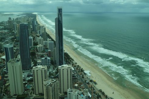 15 Menit Melihat Kota Gold Coast dari Helikopter...