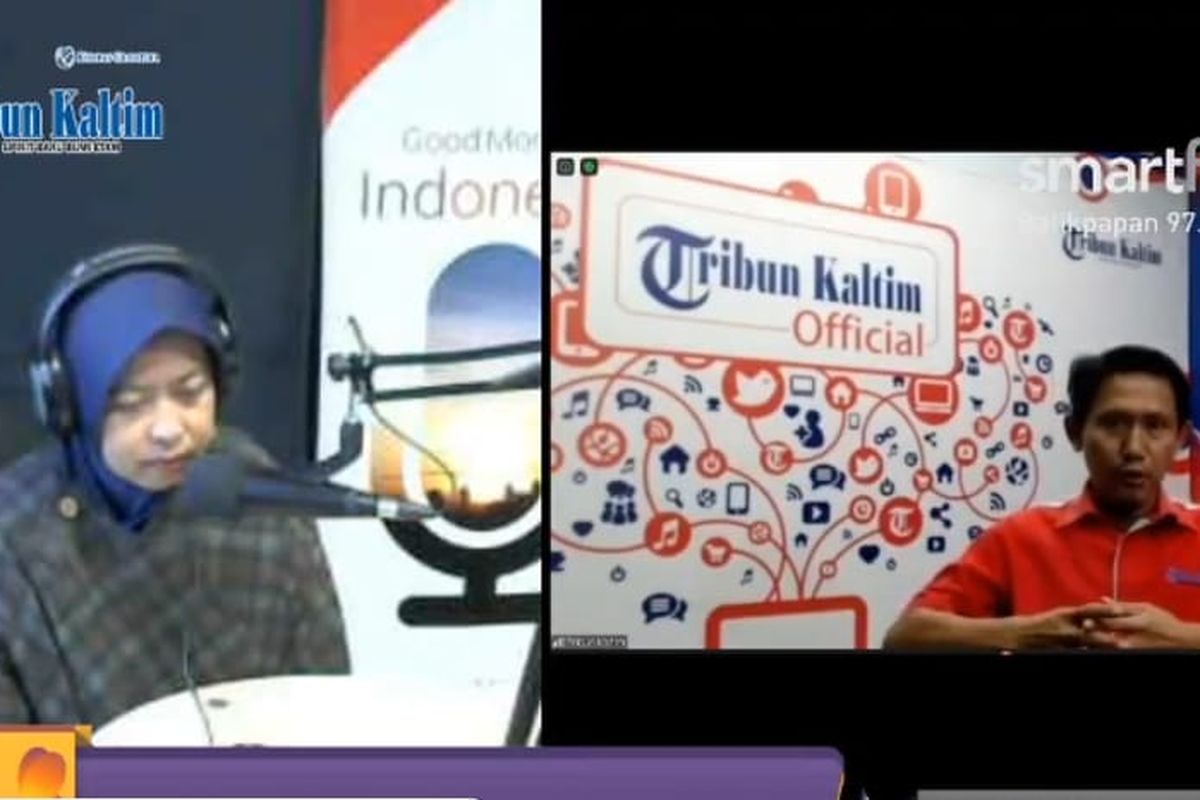 Talkshow Tribun Kaltim On Focus bersama Smart FM Balikpapan 97.8 FM bertema Nasib Siswa yang Tidak Lolos Sekolah Negeri, Senin (29/6/2020).