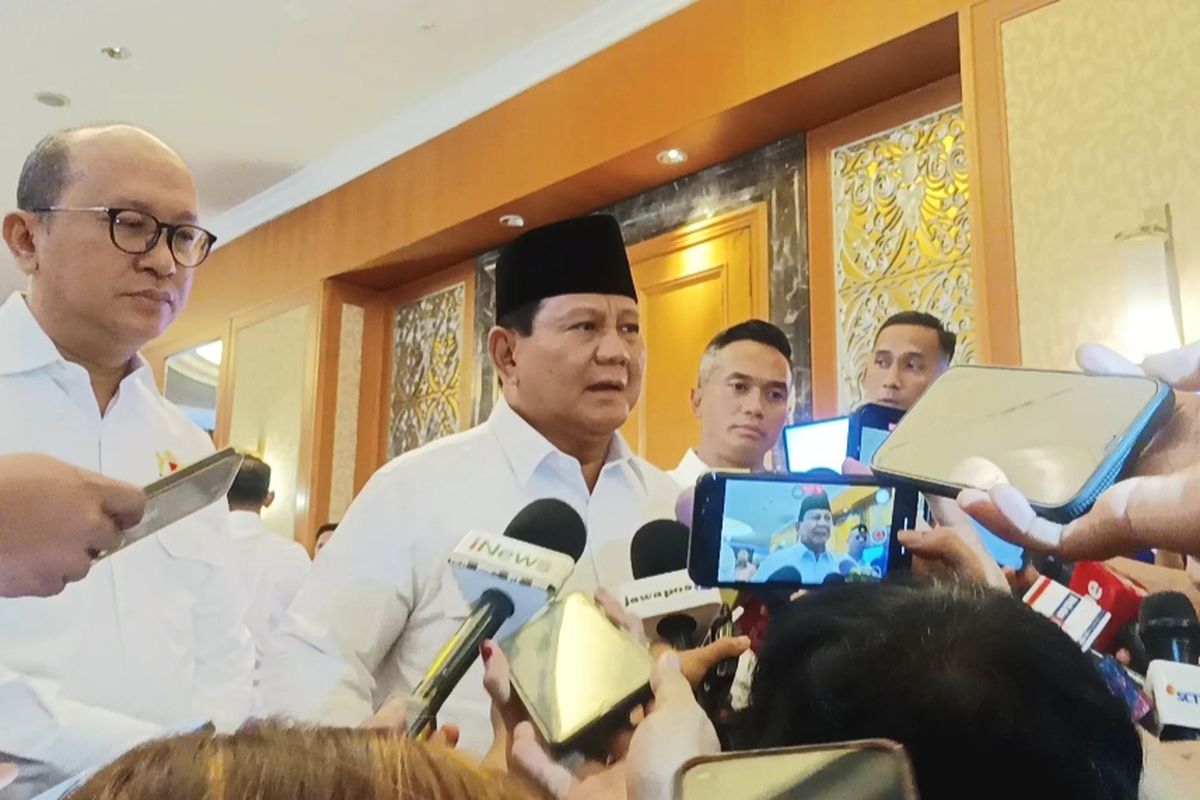 Prabowo Persilakan Pemda Biayai Makan Bergizi Gratis