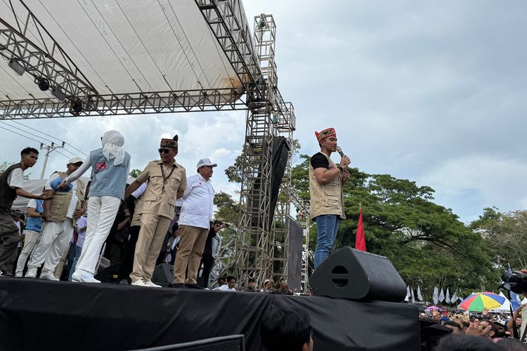 Pilgub Kalteng, Kaesang Kampanye Ajak Warga Pilih Agustiar-Edy