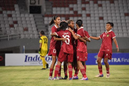 Hasil Piala AFF U19 Wanita: Bungkam Kamboja, Indonesia ke Semifinal