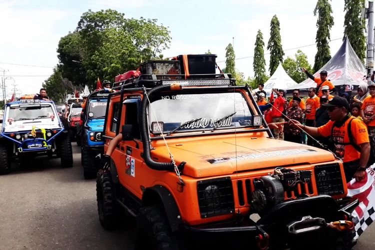 Sebanyak 154 tim penggila olahraga otomotif offroad dari berbagai daerah mengikuti Jelajah Alam Luwu (JAL) yang digelar komunitas pecinta mobil Jip dan Pemerintah Daerah Kabupaten Luwu, Sulawesi Selatan pada 25 hingga 26 Januari 2020, Sabtu (25/01/2020)