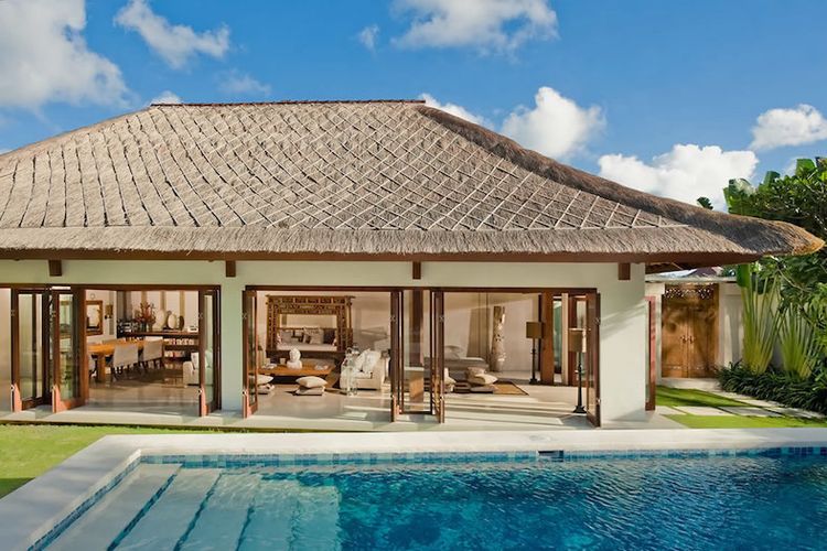 Casa Evaliza, vila mewah tempat menginap Jorge Lorenzo. Lokasinya berada di Seminyak, Bali. Harga sewanya Rp 10.500.000 per malam.