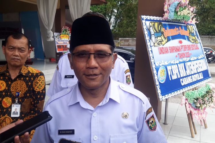 Bupati Boyolali, M Said Hidayat di Boyolali, Jawa Tengah, Rabu (15/11/2023).