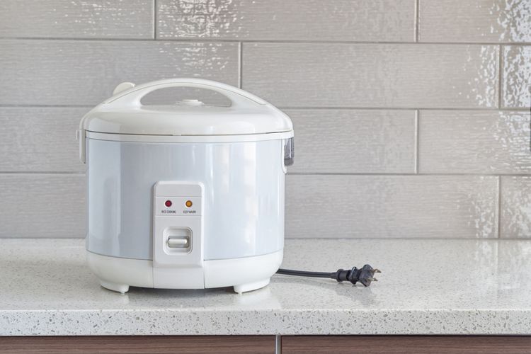 Ilustrasi rice cooker. 