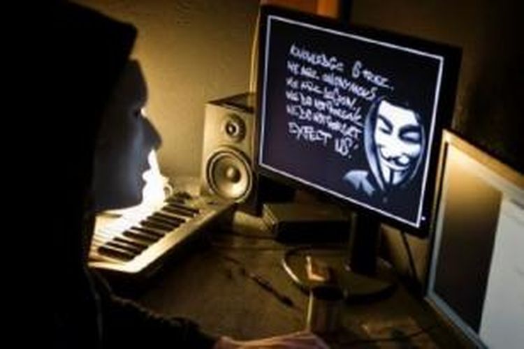 Peretas Indonesia yang beroperasi dibawah bendera Anonymous menyerang sejumlah situs milik perusahaan swasta dan organisasi di Australia