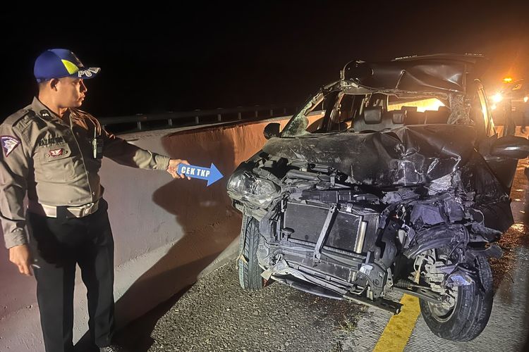Kecelakaan di Tol Medan-Tebing Tinggi: Veloz Tabrak Truk, PNS Meninggal di Lokasi
