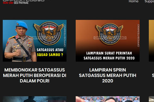 Website Kejari Garut Diretas, Tampilkan Informasi Kasus Brigadir J dan Satgas Merah Putih Polri