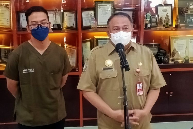 Wakil Direktur Bidang Pelayanan Medik dan Perawatan RSSA, dr Syaifullah Asmiragani di RSSA, Kota Malang pada Senin (24/10/2022). 