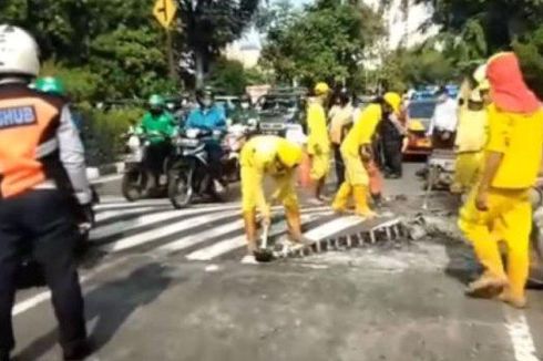 Polemik Polisi Tidur Dicat Mirip Zebra Cross di Sunter Agung, Bikin Pengendara Terkecoh dan Terjatuh, Kini Dibongkar