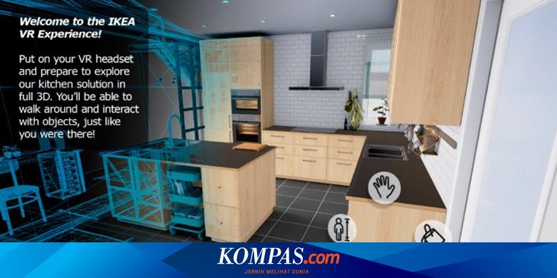 Dapur Ikea Bisa Dijelajahi Lewat Virtual Reality