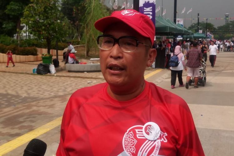 Direktur Utama Bursa Efek Indonesia (BEI) Inarno Djajadi ketika ditemui awak media, Minggu (25/11/2018).