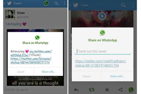 Twitter Versi Android Gabungkan Fitur WhatsApp?