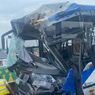 Bus Transjakarta Adu Banteng di Jalur Langit Cipulir, Penyebab Masih Diselidiki