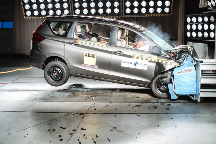 Suzuki Ertiga buatan India yang diekspor ke pasar Afrika hanya dapat satu bintang Global NCAP.