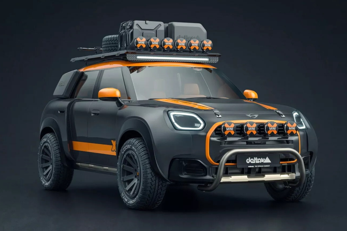 Mini Countryman SE All4 bergaya off-road