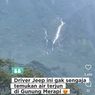 Viral, Video Adanya Air Terjun di Gunung Merapi, TNGM Berikan Penjelasan