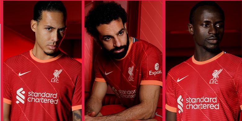 Liverpool resmi meluncurkan seragam kandang klub untuk musim 2021-2022.