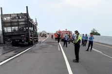 Truk Bawa 39 Motor Ludes Terbakar di Tol Nganjuk, Kerugian Ditaksir Capai Rp 500 Juta