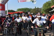 Ribuan Peserta Ikuti Gowes Nusantara Cirebon