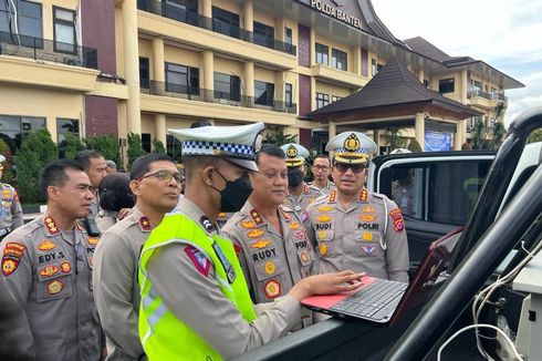 Polda Banten Mulai Terapkan ETLE Mobile Gantikan Tilang Manual