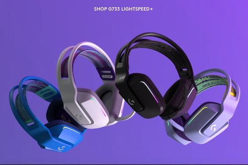 Logitech Luncurkan Headset Gaming G733 Lightspeed di Indonesia