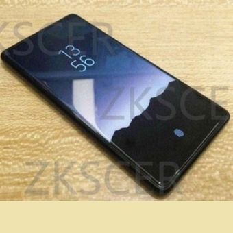 Bocoran Xiaomi Mi Mix 2S dengan ikon sidik jari di permukaan layar