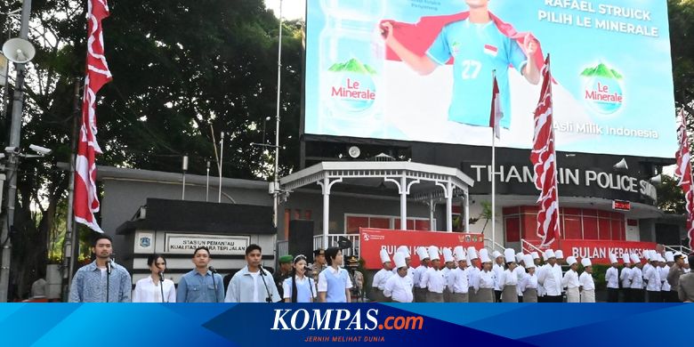 Putar Aransemen Lagu Nasional di CFD, Le Minerale Ajak Masyarakat Merayakan HUT Indonesia ke-79