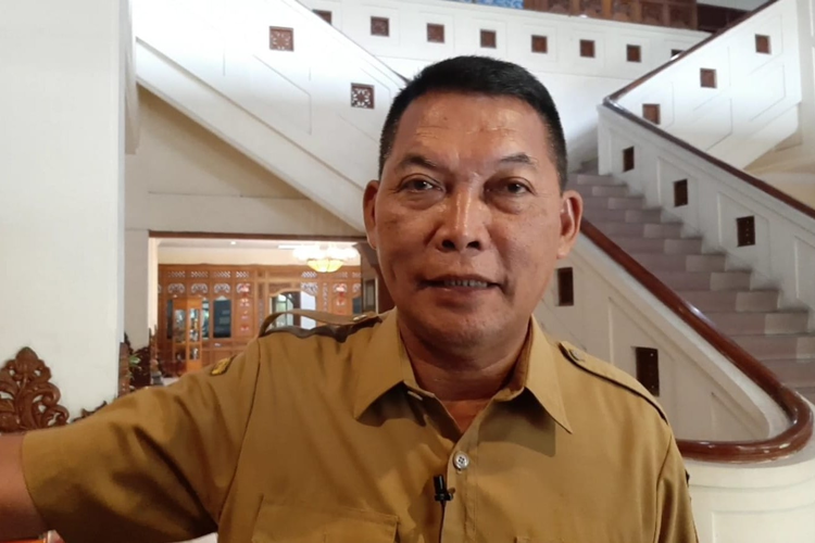 Sekretaris DPC PDI-P sekaligus Wakil Wali Kota Solo, Teguh Prakosa di Solo, Jawa Tengah, Senin (6/11/2023).